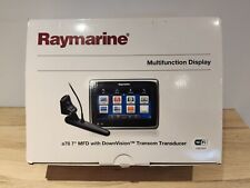 Raymarine A78 E70203 7 Touch Display Gps Chartplotter Fish A80270 Transducer