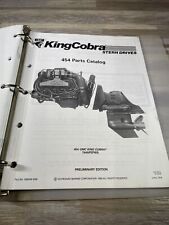 Omc Cobra Stern Drives 454 King Cobra Parts Catalog Outboard Marine 986548 689