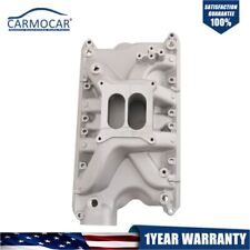 Dual Plane Intake Manifold For Ford Small Block Windsor V8 5.8l 351w Aluminum