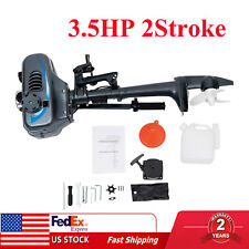 3.5hp 2 Stroke Outboard Motor Fishing Boat Engine W Water Cooling Cdi System