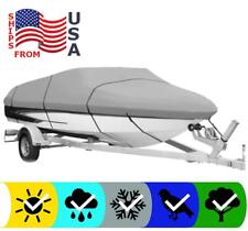 Gray Boat Cover For Sea Ray 185 Bow Rider 2001 2002 2003