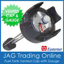 Boat Fuel Tank Cap With Gauge Breather Vent For 12l 22l 24l 25l Outbaord Tank