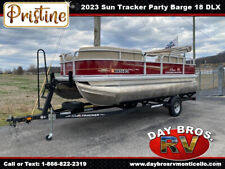 23 Sun Tracker Party Barge 18 Dlx Pontoon Boat 75hp Mercury 20 Feet 9 Person