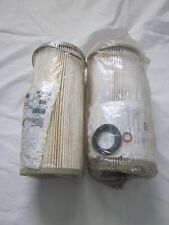 Lot Of Two Genuine Parker Racor 2020sm-or Fuel Filter Water Seperator 2 Microns
