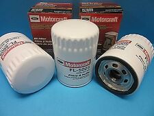 3 Genuine Ford Engine Oil Filter Motorcraft Fl-500s Replace Oem Aa5z6714a
