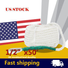 1250 Twisted Three Strand Dock Line Rope Cord Boat Anchormooring Us Stock