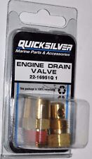 Mercruiser Oem Exhaust Manifold Engine Block Drain Plug Kit 22-16951q1