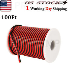 Pseqt Marine Boat Led Lights Wire 100ft30m 22awg 2pin Extension Wiring Harness