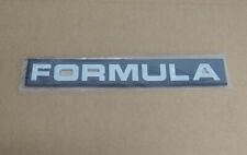 1pc New Formula Emblems 3d Letter Boat Badges Logo Sign Nameplate Chrome Small