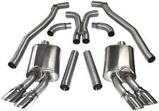 Corsa Sport 3.0 Axle-back Exhaust System 4.0 Tips 2012-2015 Camaro Ss 1le Zl1