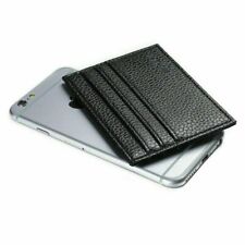 Mens Slim Leather Wallet Card Holder Front Pocket Wallets Credit Id Pocket Thin