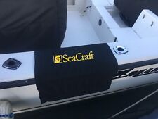 Sea Craft Embroidered Boat Boarding Mat 20x36 Black Gold