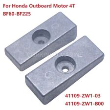 2pcs Zinc Anode Side Pocket For Honda Outboard Motor 4t Bf60-bf225 41109-zw1-03