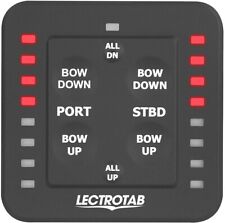 New Lectrotab Slc-11 One-touch Trim Tab Leveling Control Switch Led Indicators
