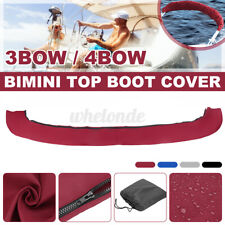 Bimini Top Boot Cover Storage Bag Sock Boat Shade No Frame 34 Bow 54-103w