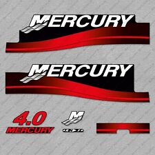 Mercury 4 Hp Two Stroke 2000-2005 Outboard Engine Decals Sticker Reproduction
