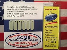 Ccms Omc Johnson Evinrude Sport Outboard Reeds 185-250hp Looper Pn166s