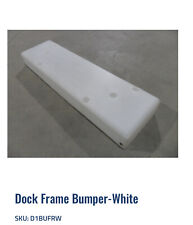 Hewitt Dock Frame Bumper-white