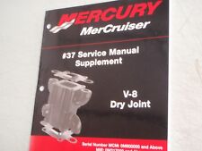 90-864260020 Mercury Mercruiser 37 Service Manual Exhaust Dry Joint V8 Cooling