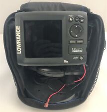 Lowrance Elite-5 Chirp Sonar Fish Finder W Transducer No Battery Or Charger