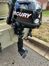 Mercury 4hp 4 Stroke Engine- Great Condition Carb Cleaned Freight Local