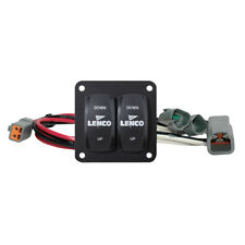 Lenco Marine Trim Tab Double Rocker Switch Kit 102222-211 10222211 Len 10222211d