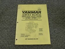 Yanmar Models 3tnv 4tnv Industrial Diesel Engine Shop Service Repair Manual