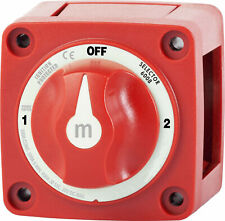 New 300a 6008 M-series Mini Boat Marine Battery Switch 3 Position Red