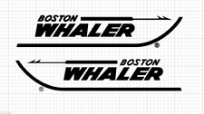 Boston Whaler Boat Sticker Vinyl Decal Set Or Single