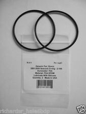 2 Groco 2-144 O-rings For Sbv-3000 Seacock Rs 144g Epdm Material