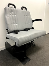 Freedman Custom Fold Flip To Wall Double Seat W Belts Multi Use-passenger Side