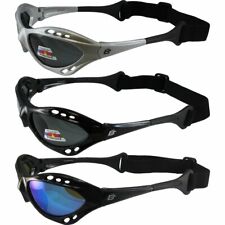 3 Polarized Floating Sunglasses Jet Ski Goggles Surfing Kayaking Smoke Blue