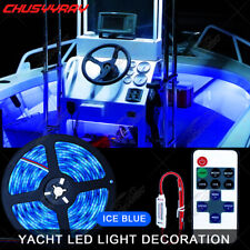 Led Boat Light Deck Blue Waterproof 12v Bow Trailer Pontoon Lights Kit Marine