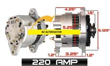 High Output 220a Alternator For Yanmar Industrial Marine Engines 1gm 2gm 3gm 4gm