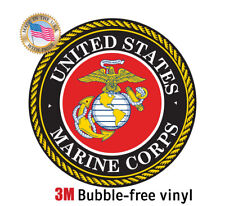 U.s. Usmc Marine Corps Seal Car Truck Laptop Decal Official Seller