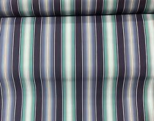 Sunbrella Shade Outdoor Waterproof Fabric Saxon Cascade Striped 4884-0000 46