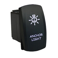 Anchor Light 6m11w Rocker Switch 12v Led White Onoff Waterproof Spst Marine ...
