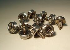 Screw Stud Dot Fasteners Stainless Steel Boat Cover Marine Snaps 38 - 25 Pcs