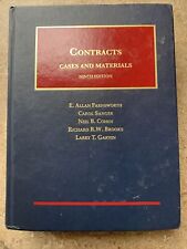 Contracts Cases And Materials 9th Edition By Farnsworth Sanger Et. Al.