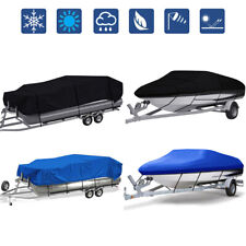 Trailerable Boat Cover Heavy Duty Waterproof Uv Resistant Runabout Protector