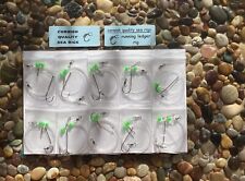 Cornish Quality Sea Rigs Running Ledger Rigs  Pack Of 10 Rigs Free Postage