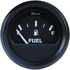 Faria Beede 12802 Euro Black 2 Fuel Level Gauge - Metric Instruments