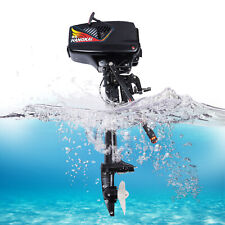 Hangkai 3.6 Hp 2 Stroke Outboard Motor Boat Engine Wwater Cooling Cdi Ignition