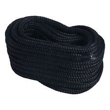12 Inch 50ft Double Braided Nylon Boat Dock Lines 4800 Lbs Marine Mooring Rope