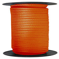 Anchor Rope Dock Line 12 X 50 Braided 100 Nylon Orange Made In Usa