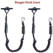 Marine Bungee Dock Lines Boat Rope Jet Ski Accessories With Stainless Clip For