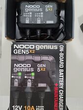 Noco Genius Gen5x2 2-bank 10-amp 5-amp Per Bank Fully-automatic Smart Marine