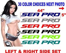 Sea Pro Seapro Boat Decals Decal Hull 30 Color Choices Message For Other Options