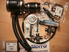 Mercruiser Transom Bellows Kit Gimbal Alpha 1 One Shift Cable 2 U-joints Glue