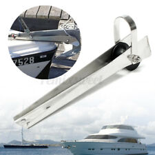 316 Stainless Steel Marine Boat Bow Anchor Self Launching Fixed Roller Au